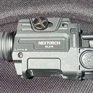 How to Calibrate the Laser on Your NEXTORCH WL21, WL22, WL23, and WL30 Pistol Weapon Light