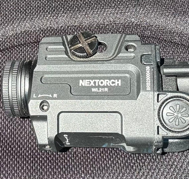 How to Calibrate the Laser on Your NEXTORCH WL21, WL22, WL23, and WL30 Pistol Weapon Light