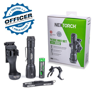 NEXTORCH TA30C MAX TACTICAL KIT - 3000 Lumens - Nextorchlight